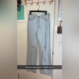 Kancan jeans wide leg jeans Never worn